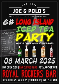 6# Long Island Iced Tea Party - 08.03.2025 - Royal Rockers Bar